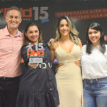 Paulo Henrique Donato E Carina Salgado Com Angelina Studart E Rafaela Studart, As Donas Da Aces   Academia Cearense De Squash 2