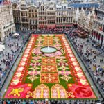 Bruxelas Carpete Flores Grand Place