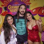 Simone E Simaria E Steve Aoki   Foto Lara Valenca