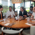 Eduardo Bernardes, Camilo Santana, Jean Marc Pouchol E César Ribeiro