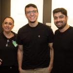 Aline Maia, Felipe Costa E Elias Petrucio