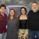 Algusto Neto, Valéria Cavalcante, Juliana Capelo E Augusto Caminha
