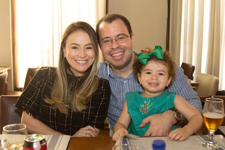 Jane Amaral, Evandro Miranda E Maria Eduarda (1)