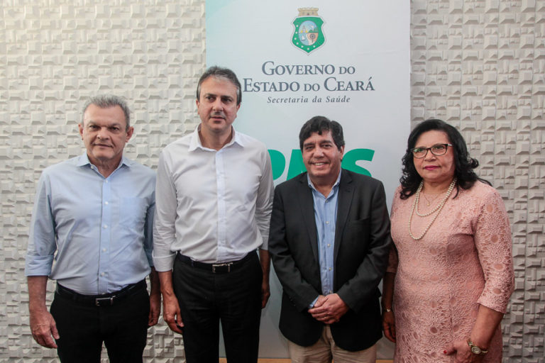 José Sarto, Camilo Santana, Carlos Roberto Martins E Maria Nailde Pinheiro Nogueira_