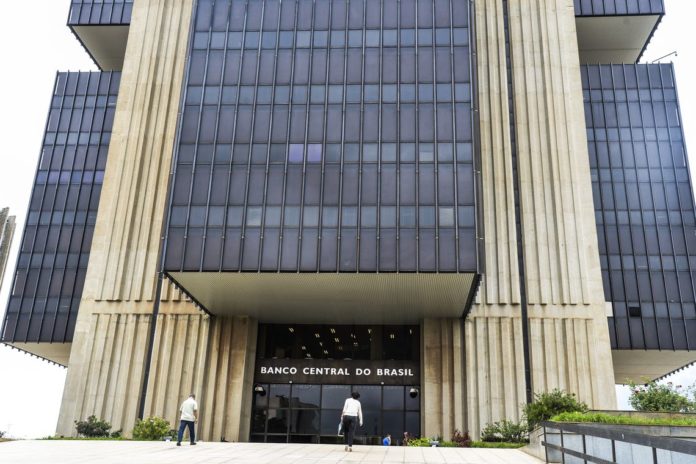Edifício Sede Do Banco Central Do Brasil Em Brasília