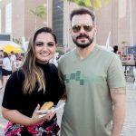 Cleane Fontenele e Miguel Dias