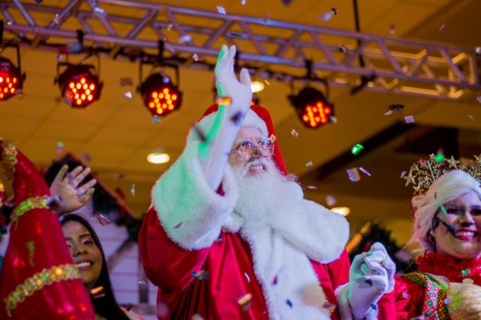 Papai NoelNorthShopping Crédito Sidney Maia