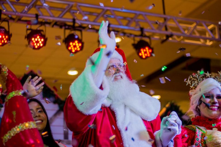 Papai NoelNorthShopping Crédito Sidney Maia