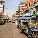 Bangkok Tailandia Khao San Road Tuk Tuk