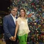 Edson Queiroz e Ticiana Rolim