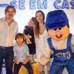 Fabricio, Miguel, Luiza Cabral e Kelly Mota