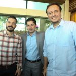 Miguel Filho, Pompeu Vasconcelos e Adriano Nogueira
