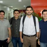 Pedro Vieira, Romário Lopes, Daniel Queiroz e Paulo Machado