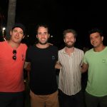 Roger Pouchain, Ze Ricardo, Lucas Cardoso e Carlos Filho
