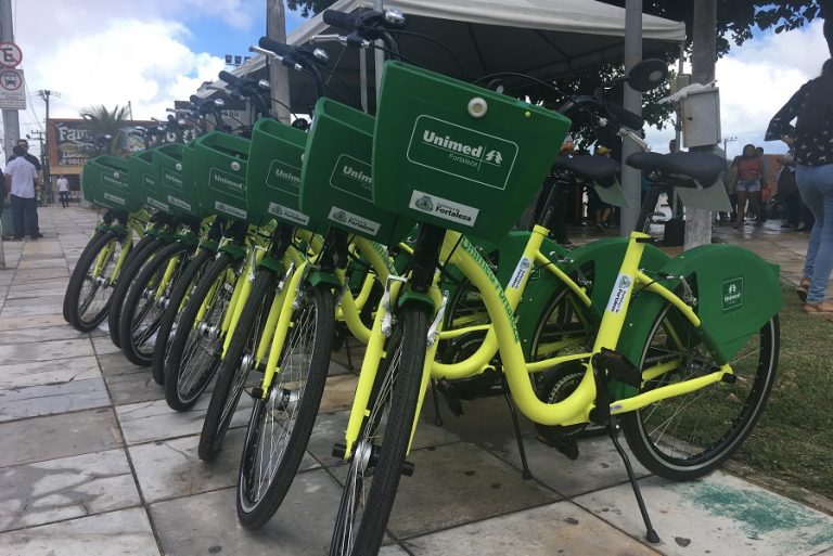 Bicicletar inaugura mais seis estações com patrocínio da Unimed