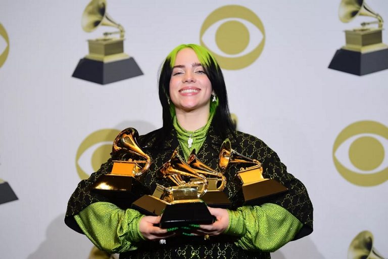Quebrando recordes, Billie Eilish é a grande vencedora do Grammy