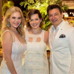 Branca, Anik e Racine Mourão