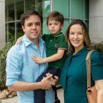 Francisco, Bernardo e Nayana Philomeno