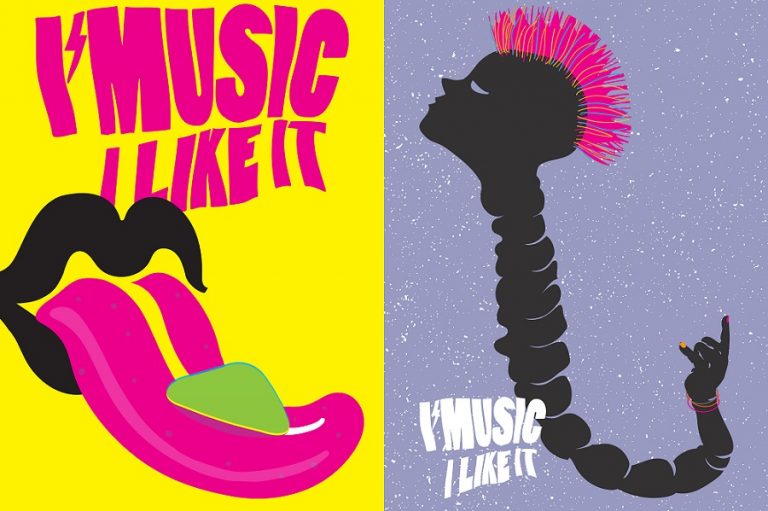 Loja do I’Music traz cores vibrantes para a campanha do festival