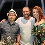 Igor Barroso, Diogo Nogueira e Aline Barroso