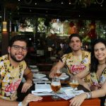 Marcelo Mendonça, Carlos Gazelli e Thais Midauar