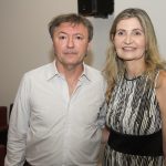 Mauricio Filizola e Laura Paiva