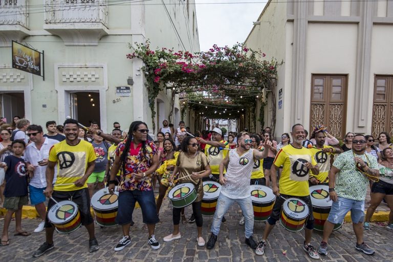 Olodum grava vídeo em Aracati