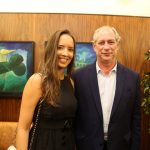 Giselle Bezerra e Ciro Gomes