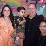 Lívia Mendes, Benício, Martônio E Sofia Ximenes