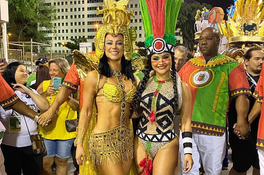 Paolla Oliveira E Mileide Mihaile