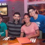 Antonio, Rodrigo, Lívia E Arthur Rodrigues