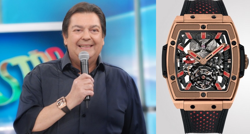 Faustão Hublot MP 06 Senna King Gold