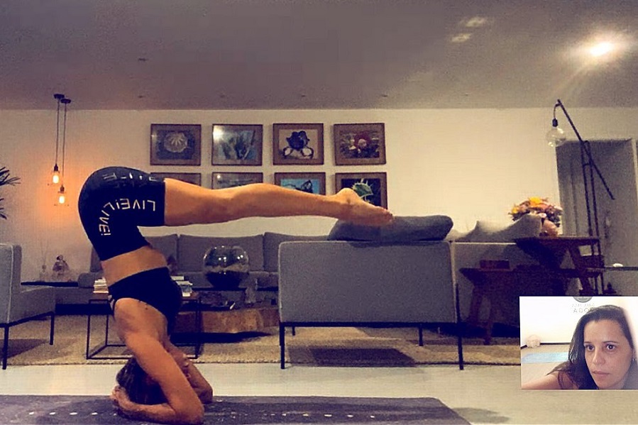 Grazi Massafera Yoga