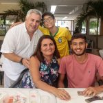 Ricardo César, João Vítor, Marlene E João Paulo Vieira Braga