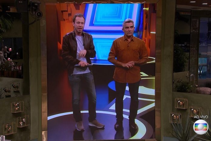 Tiago Leifert E Edimilson Migowski BBB