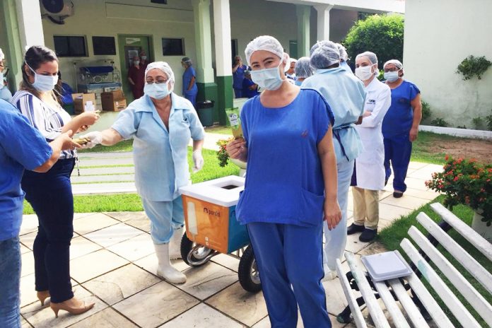 Sorvetes Pardal Para Profissionais Da Saúde