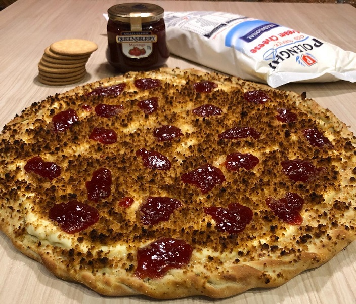 Pizza De Cheesecake