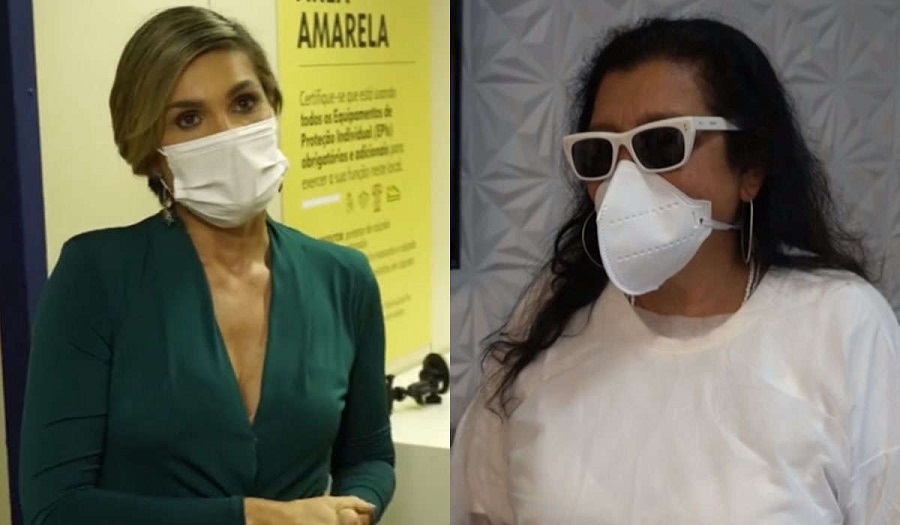 Flávia Alessandra E Regina Casé