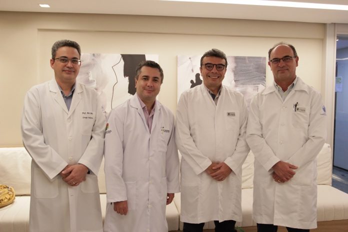 Dr. Aldo Melo, Dr. Eduardo Jucá, Dr. Edson Lucena E Dr. Herlânio Costa
