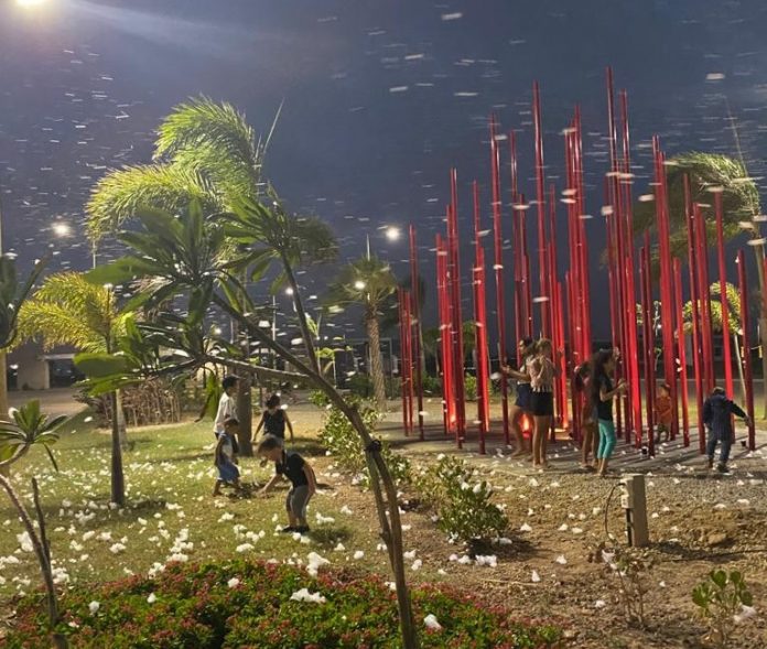 Neve Artificial No Smart City Laguna