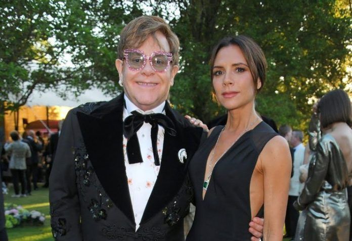 Elton John E Victoria Beckham