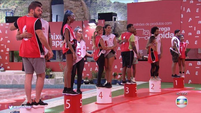 Primeira Prova Do BBB 21 (Imagem Reprodução Reality Social TV Globo)
