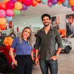 Gerente De Veículos Luzinete Maia E Influenciador Lucas Fernandes