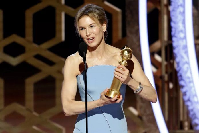 Renée Zellweger No Globo De Ouro 2020