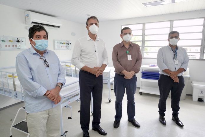 ENTREGA DE MAIS UMA ALA EXCLUSIVA DE ATENDIMENTO A PACIENTES COM COVID NO HOSPITAL GERAL DR WALDEMAR ALC NTARA (HGWA)