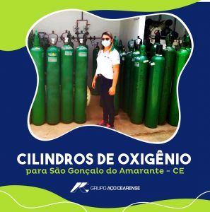 Doaçao De Cilindros De Oxigenio
