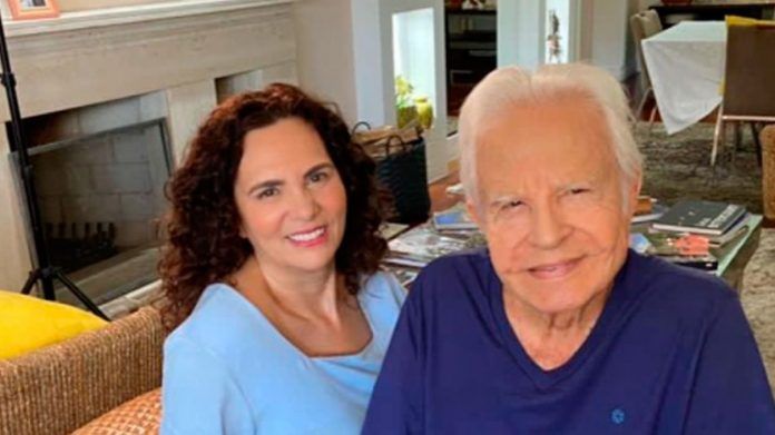 Cid Moreira E A Esposa Fatima Sampaio