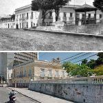 Rua Sena Madureira Com Vista Para A Praça Dos Leões E O Antigo Palácio Do Governo. A Foto Antiga é Por Volta De 1910.