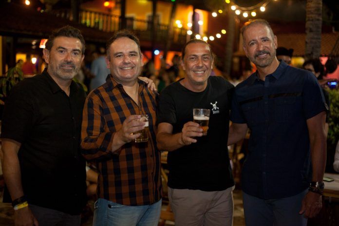 Alexandre Pereira, Taiene Righetto, Rodolphe Trindade E Régis Medeiros