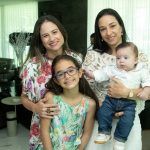 Flávia Valente, Alice E Ticiana Porto, Francisco Valente